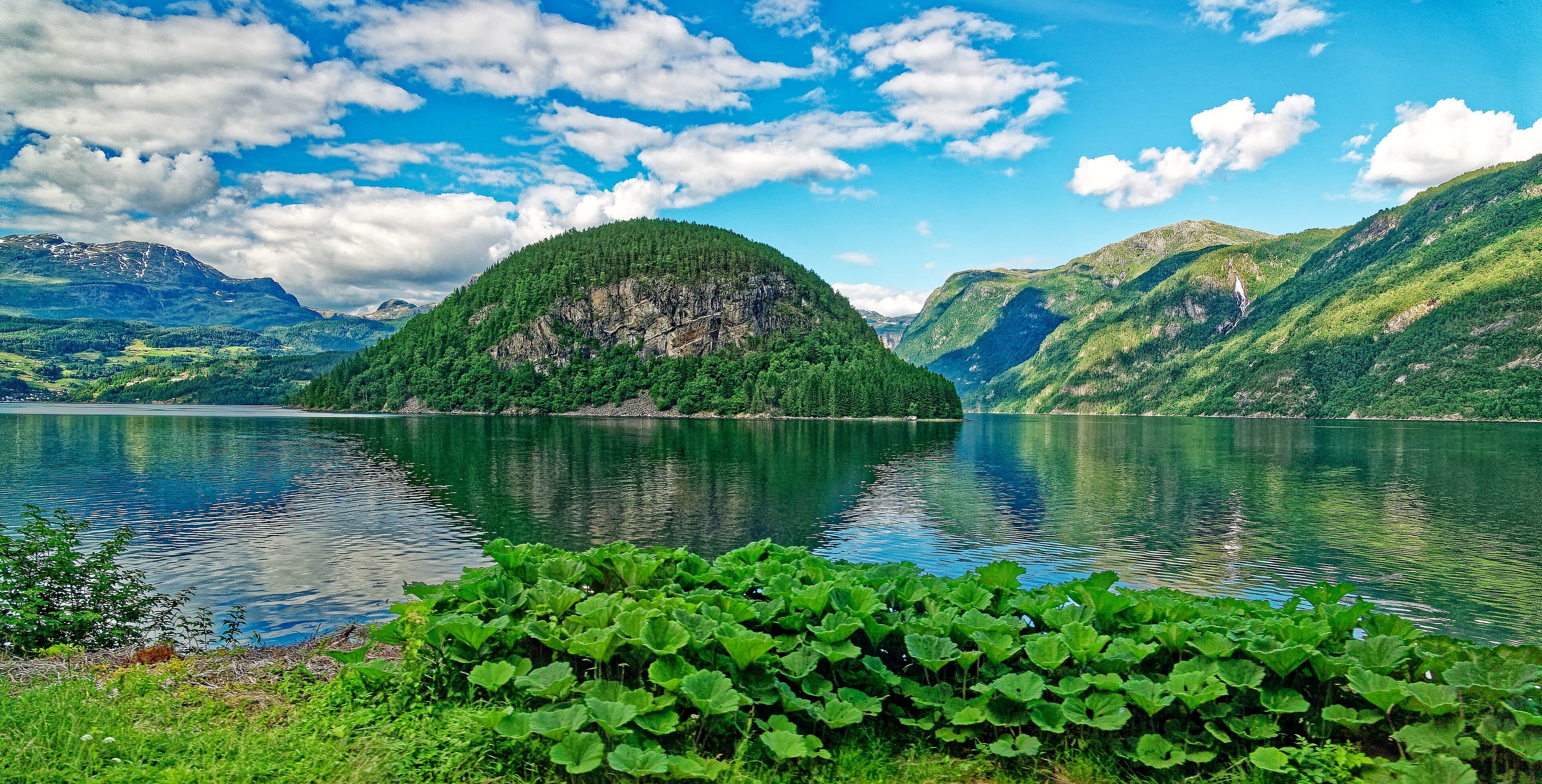 Utsikt over Hardangerfjorden